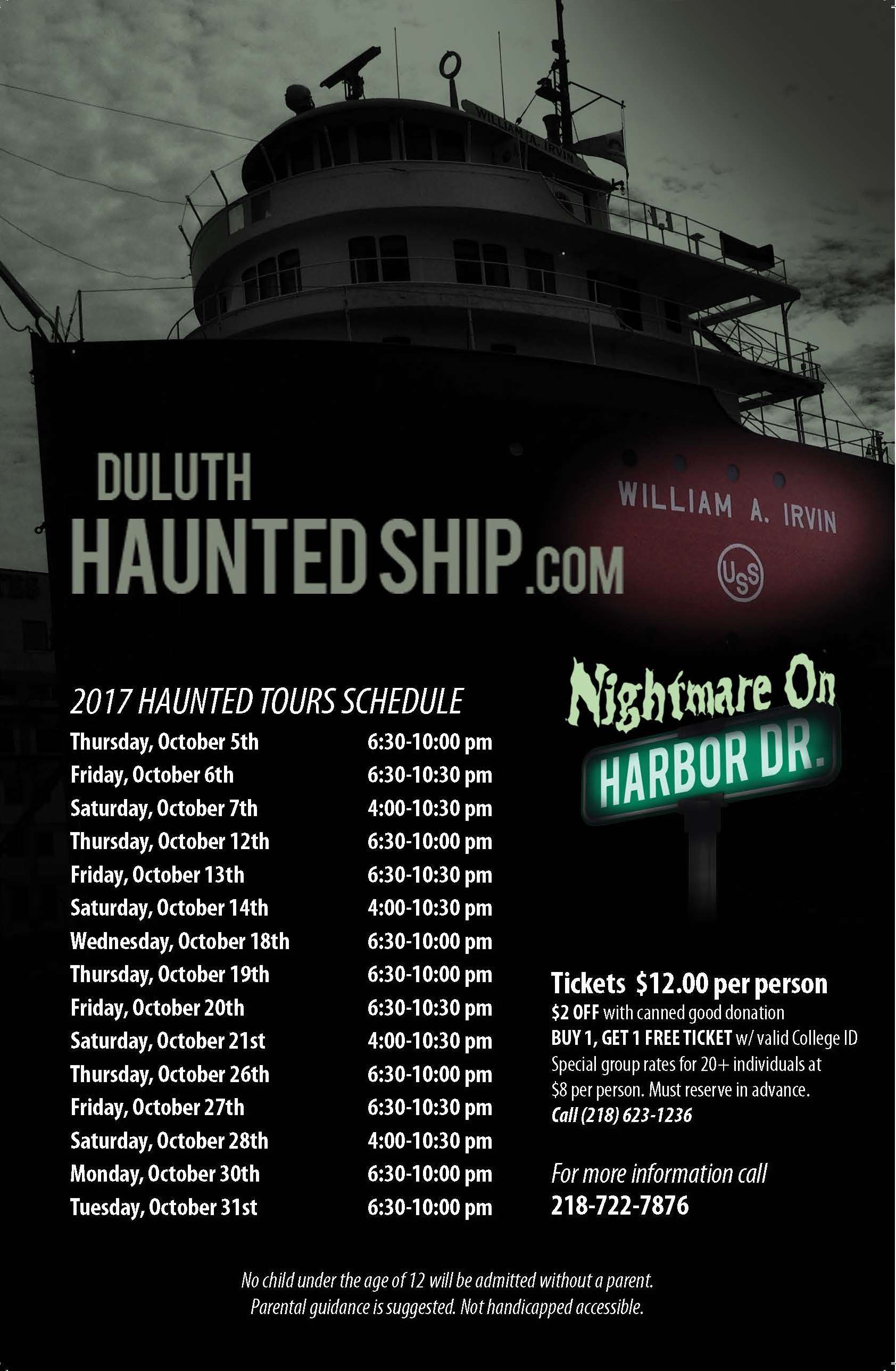 hauntedship17 Duluth Haunted Ship